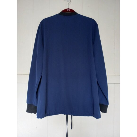 Figs Jacket Mens Medium Blue Scrubs Full Zip Bomber Technical Collection Nurse - Picture 9 of 15